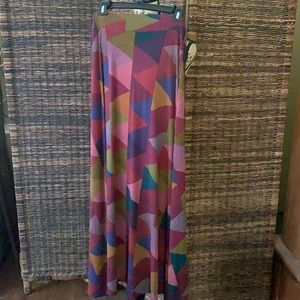 Lularoe XL Maxi Skirt - multi-color